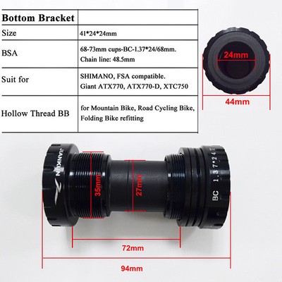 bcd bottom bracket